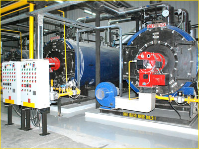 gas fired steam boiler india