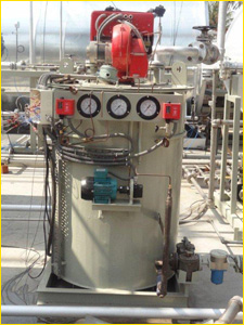 gas fired thermic fluid heater india